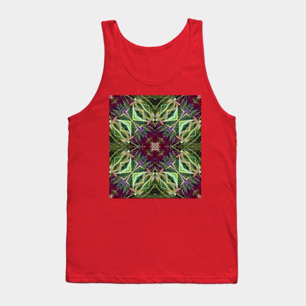 Kaleidoscopic Grasses Tank Top by Amanda1775